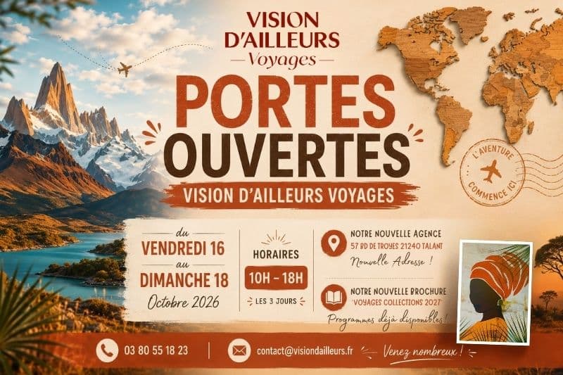 PORTES OUVERTES LES VENDREDI 16, SAMEDI 17 ET DIMANCHE 18 OCTOBRE 2026 DE 10H A 18H